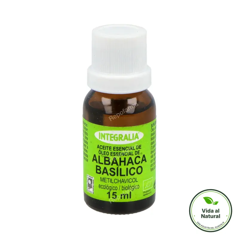Aceite esencial de albahaca BIO 15 ml, Integralia