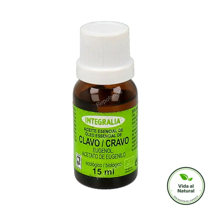 Aceite esencial de clavo BIO 15 ml, Integralia