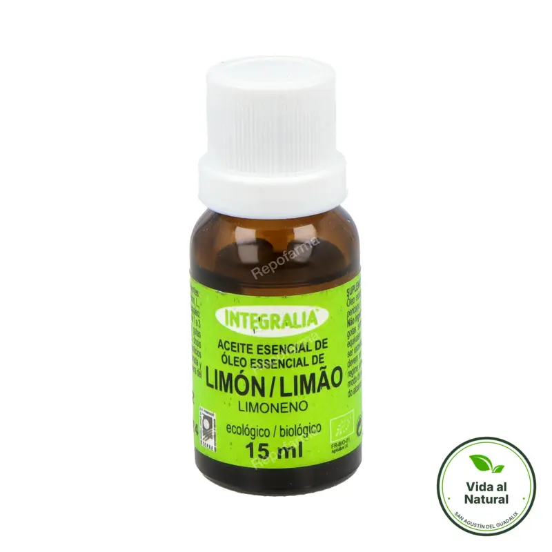 Aceite esencial de limón BIO 15 ml, Integralia