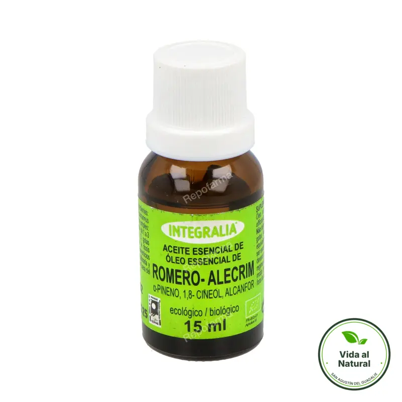 Aceite esencial de romero BIO 15 ml, Integralia