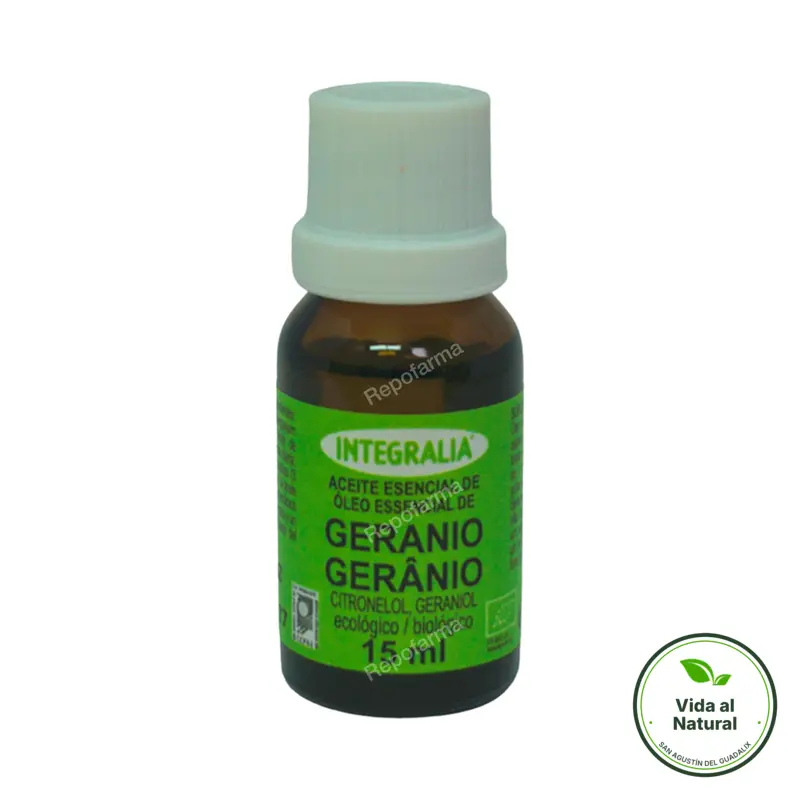 Aceite esencial de geranio BIO 15 ml, Integralia
