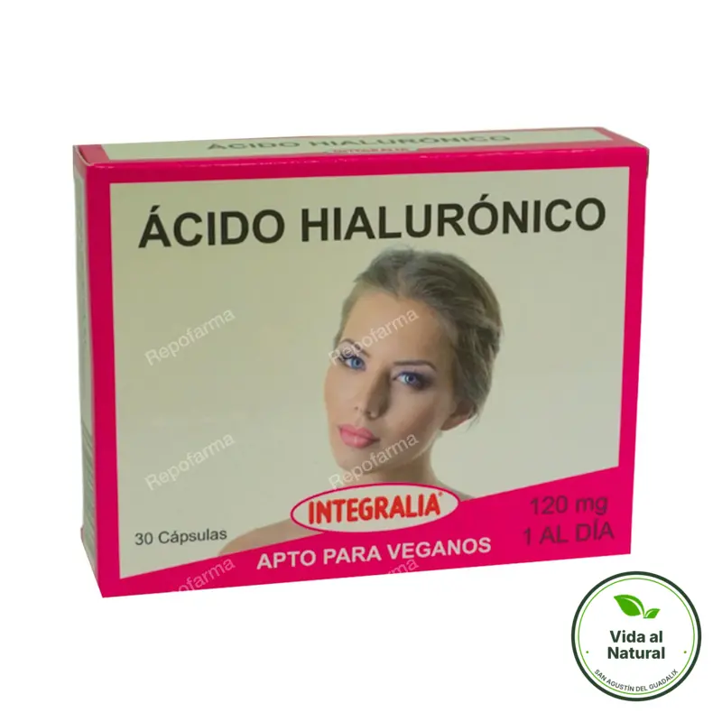 Ácido hialurónico 30 cápsulas, Integralia