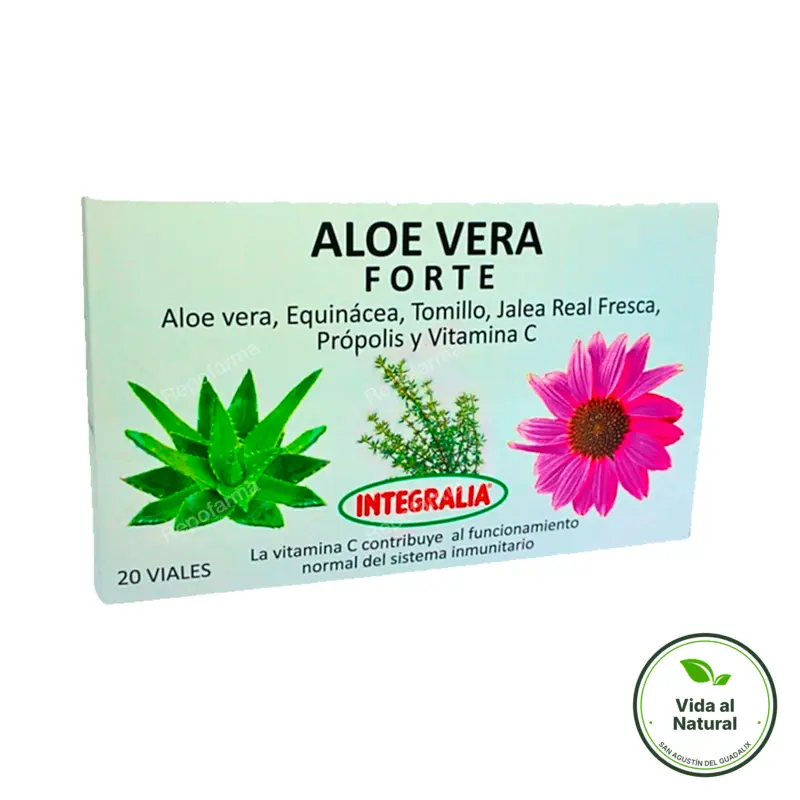 Aloe vera forte 20 viales, Integralia