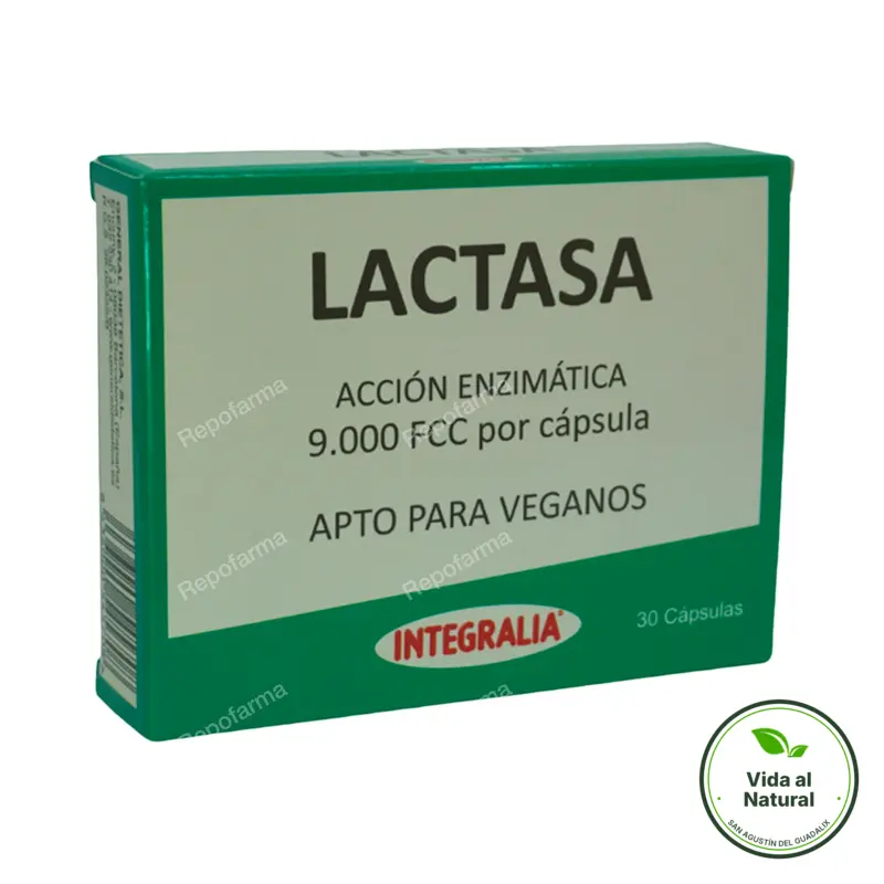 Lactasa 9000fcc 30 cápsulas, Integralia