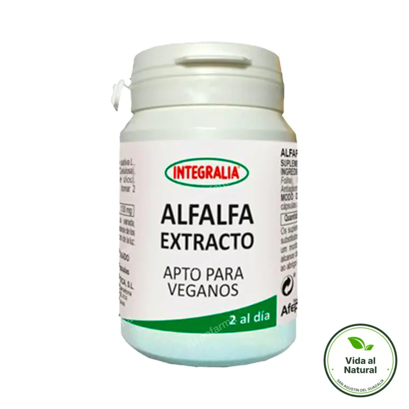 Alfalfa extracto 60 cápsulas, Integralia