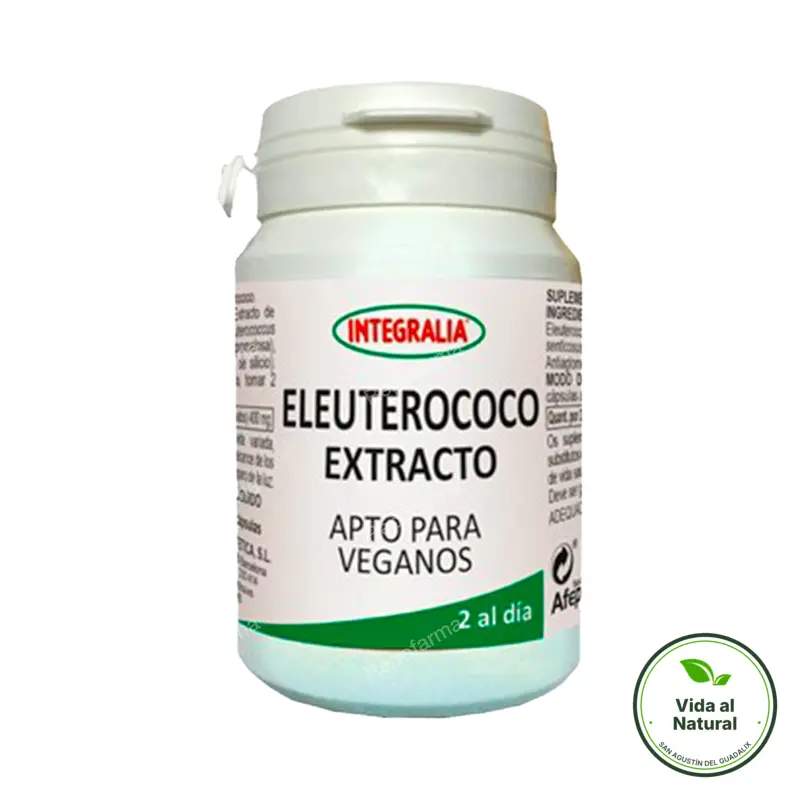Eleuterococo extracto 60 cápsulas, Integralia