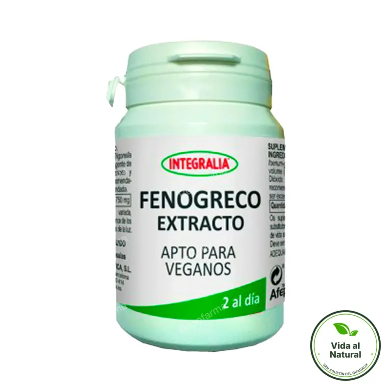 Fenogreco extracto 60 cápsulas, Integralia