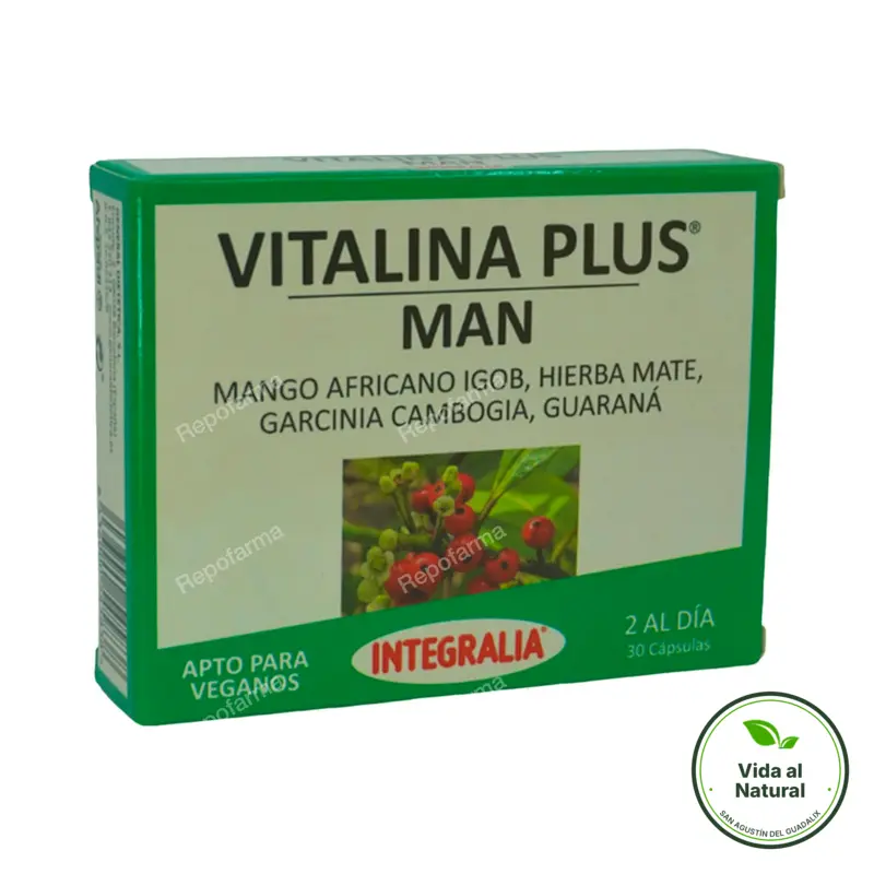 Vitalina plus man 30 cápsulas, Integralia