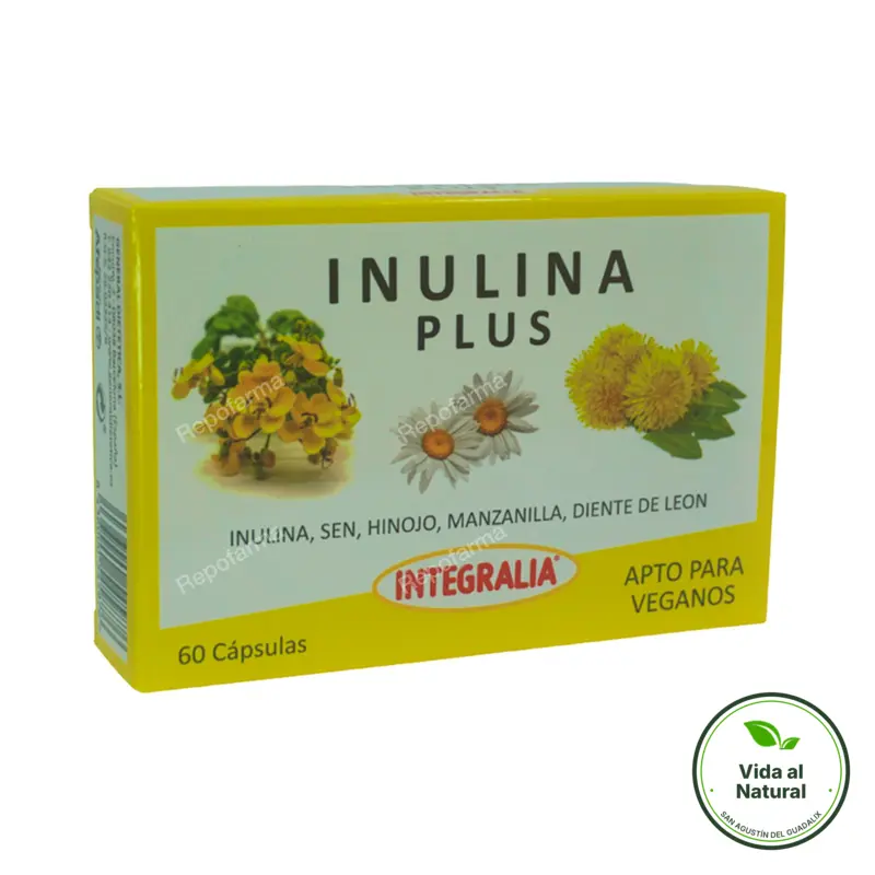 Inulina plus 60 cápsulas, Integralia