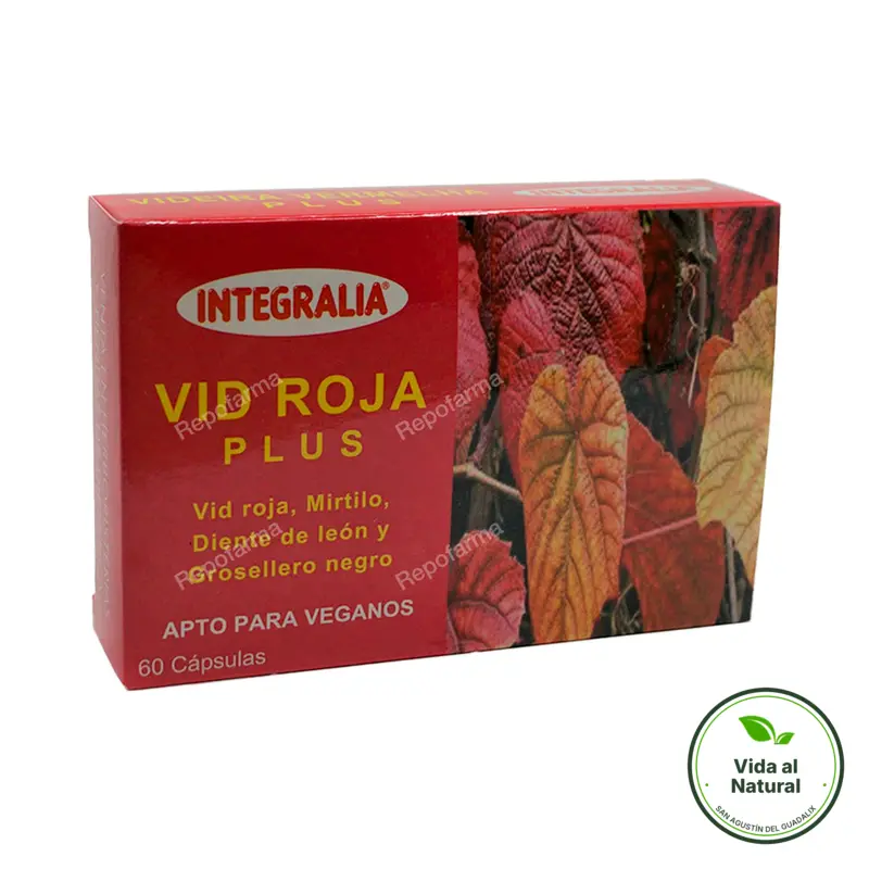 Vid roja plus 60 cápsulas, Integralia