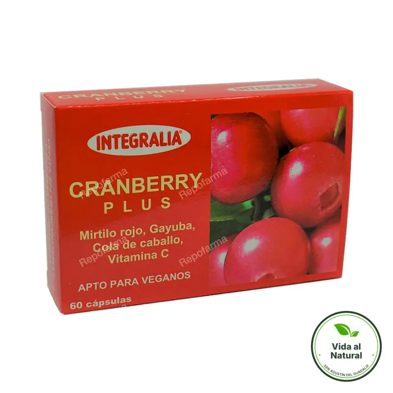 Cranberry plus 60 cápsulas, Integralia