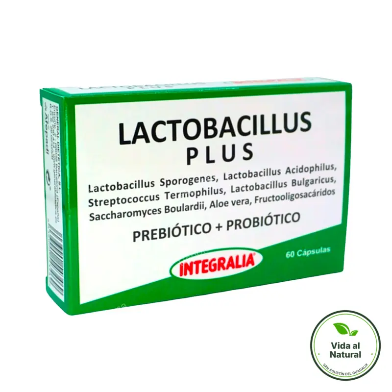 Lactobacillus plus 60 cápsulas, Integralia