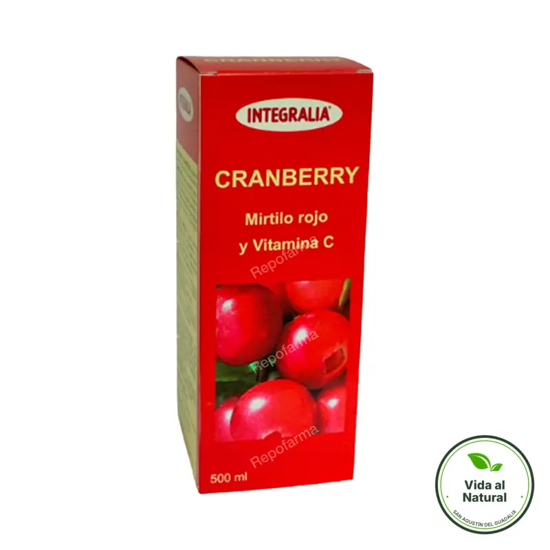 Cranberry arándano rojo 500 miligramos, Integralia