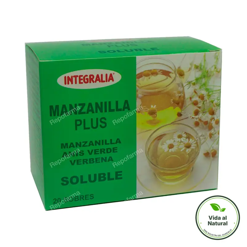 Tila plus soluble 20 sobres, Integralia