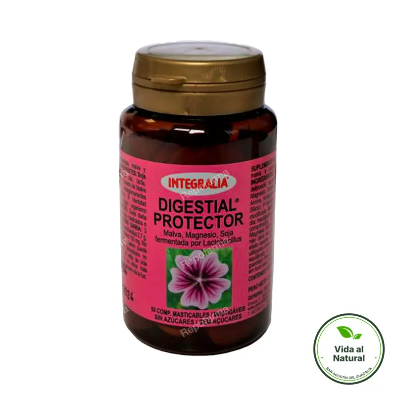 Digestial protector masticables 50 cápsulas, Integralia