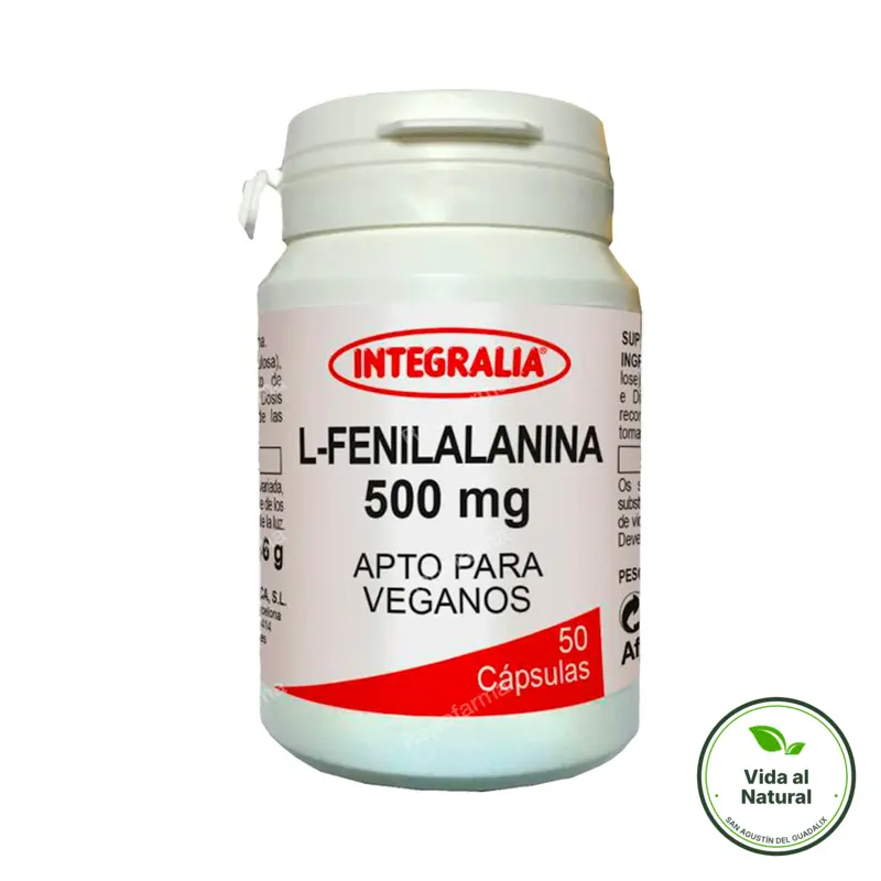 L-fenilalanina 50 cápsulas, Integralia