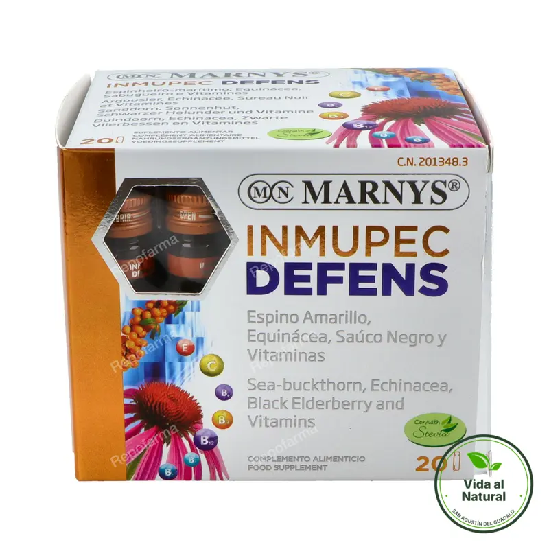 Inmupec defens 20 viales, Marnys