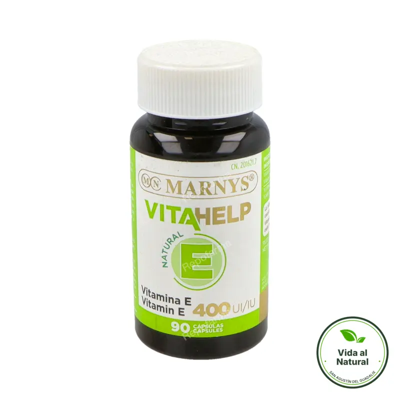 Vitamina e 400ui/iu vitahelp 90 cápsulas, Marnys
