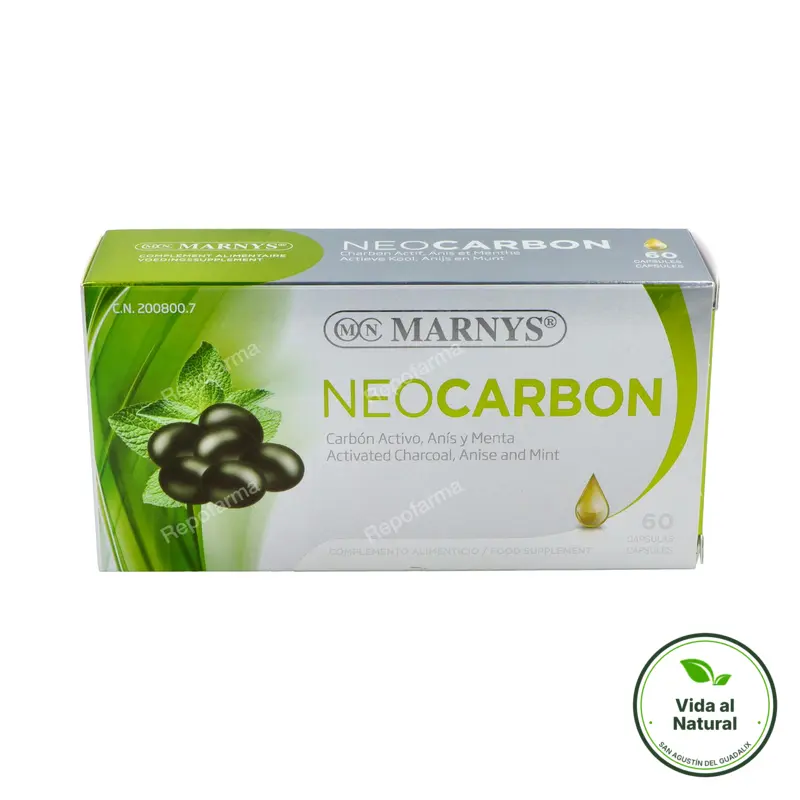 Neocarbon 60 cápsulas, Marnys