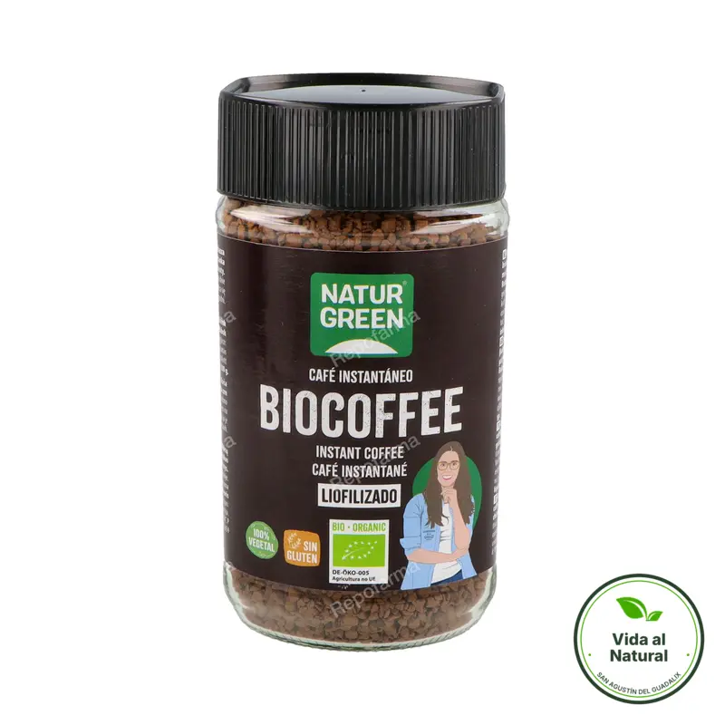 Café instantant liofil naturgreen BIO 100 g, Natur Green
