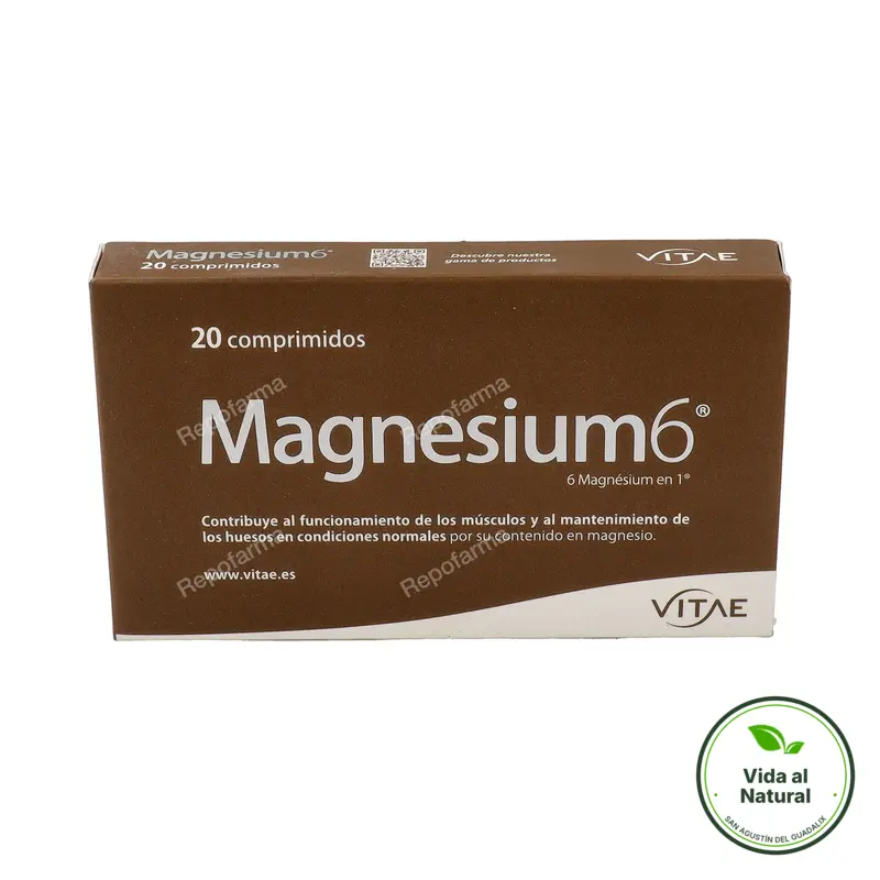 MAGNESIUM-6 20 comprimidos, Vitae