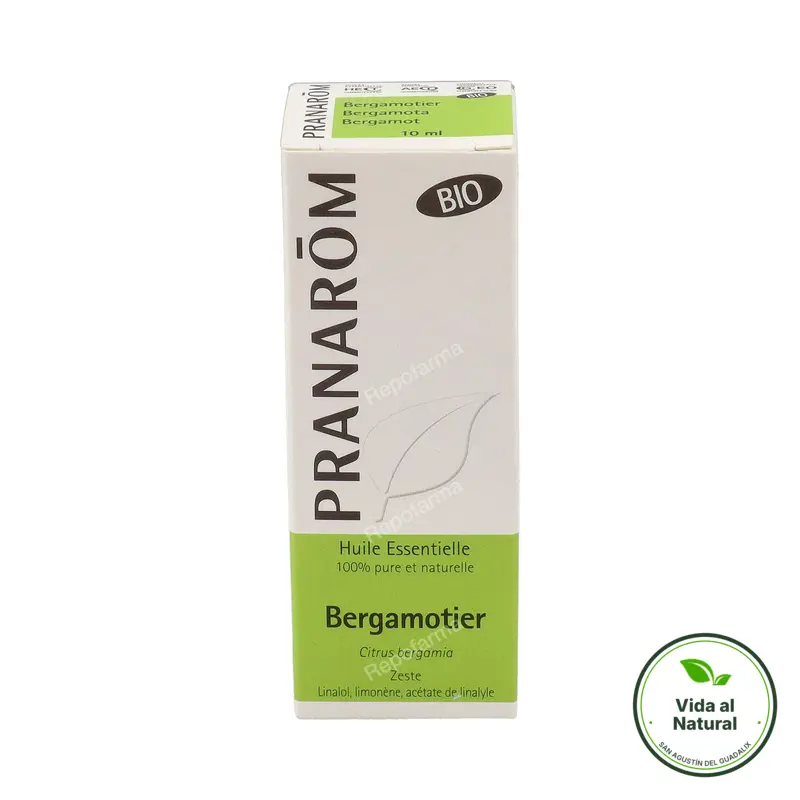Aceite esencial de bergamota cascara BIO 10 ml, Pranarom