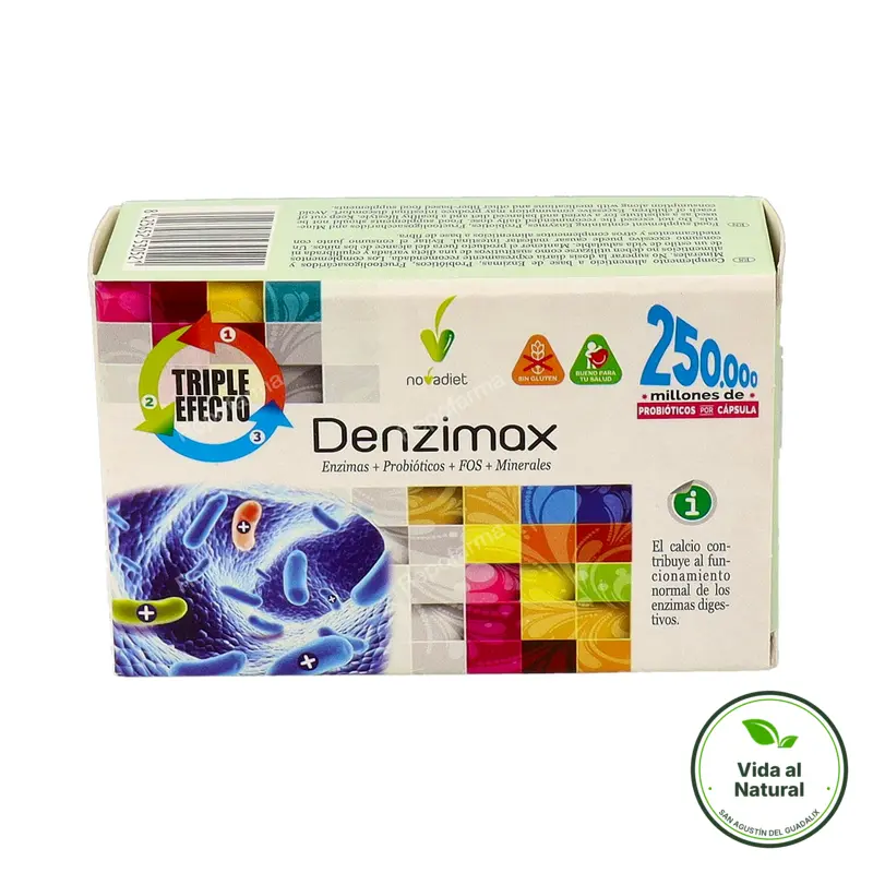 Denzimax 30 cápsulas, Novadiet