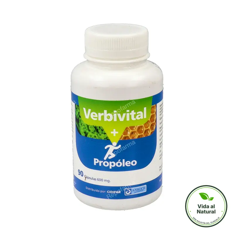 Verbivital+propóleo 90 cápsulas, Anroch