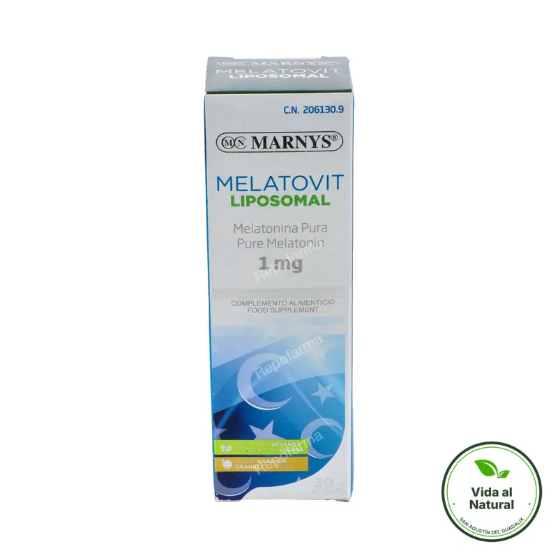 Melatonina liposomal (melatovit) 1 mg 30 ml, Marnys