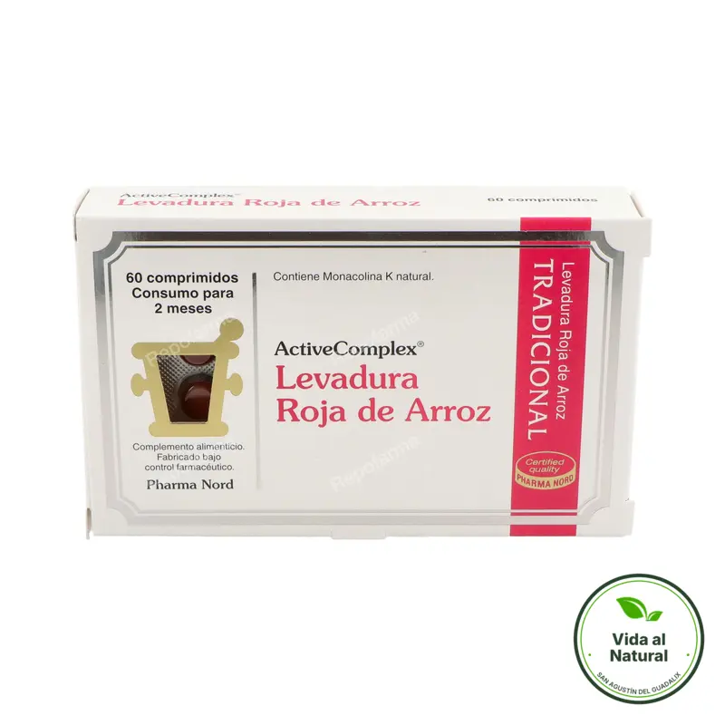 New activecomplex levadura roja de arroz 60 comprimidos, Pharma Nord