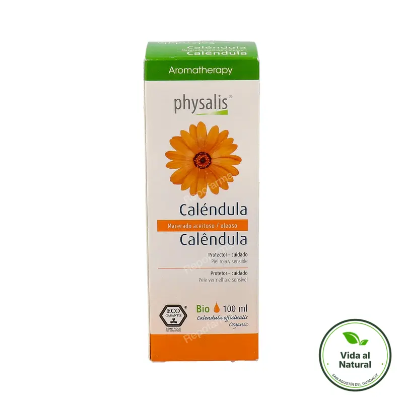 Caléndula aceite vegetal BIO 100 ml, Physalis