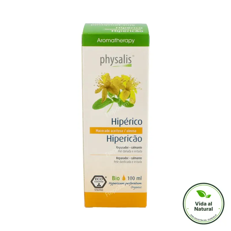 Hiperico aceite vegetal BIO 100 ml, Physalis