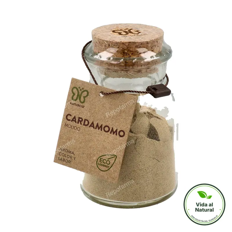 Cardamomo molido especia BIO 50 g, Naturcid