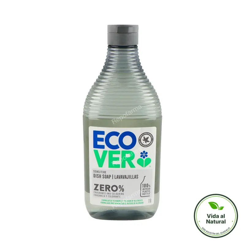 Lavavajillas a mano zero 450 ml, Ecover