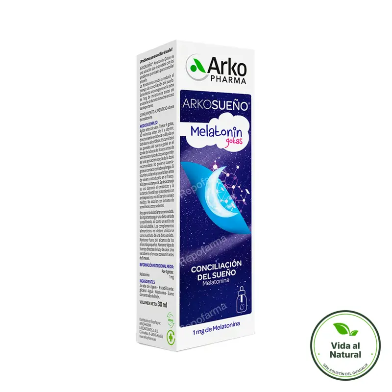 Arkosueño melatonin gotas 30 ml, Arkopharma