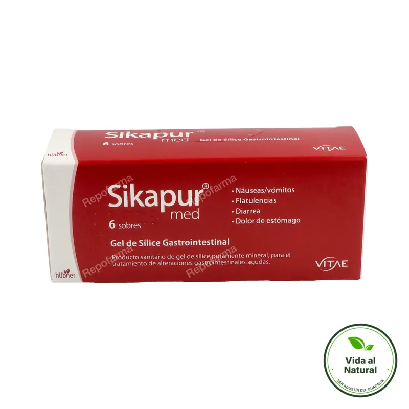 Sikapur gastro gel de silice 6 sticks, Vitae