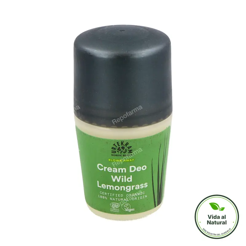 Wild lemongrass desodorante roll-on BIO 50 ml, Urtekram