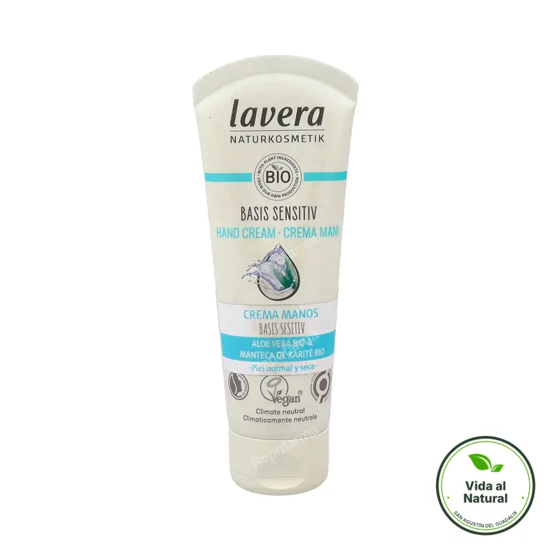 Crema manos basis sensitv, Lavera