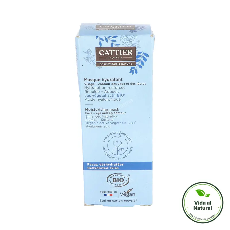 Mascarilla hidratante 50 ml, Cattier