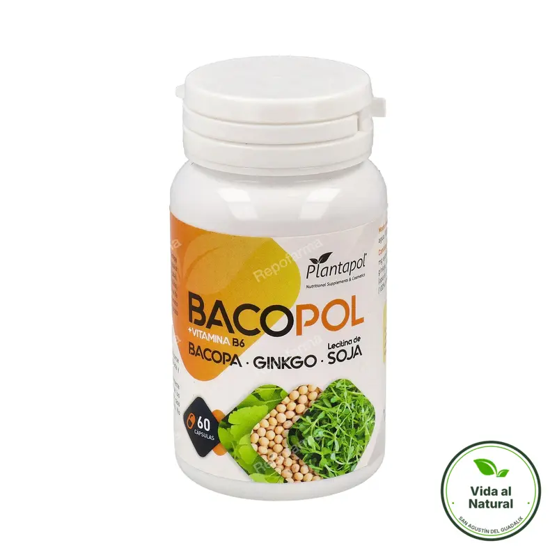 Bacopol con vit B6 60 cápsulas, Plantapol