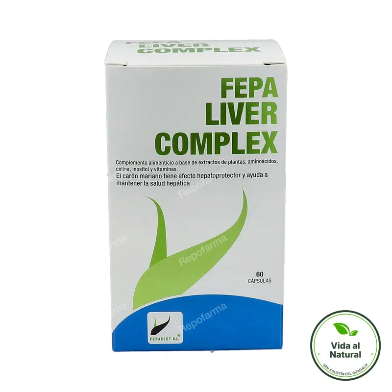 Liver complex fepadiet 60 cápsulas, Fepa