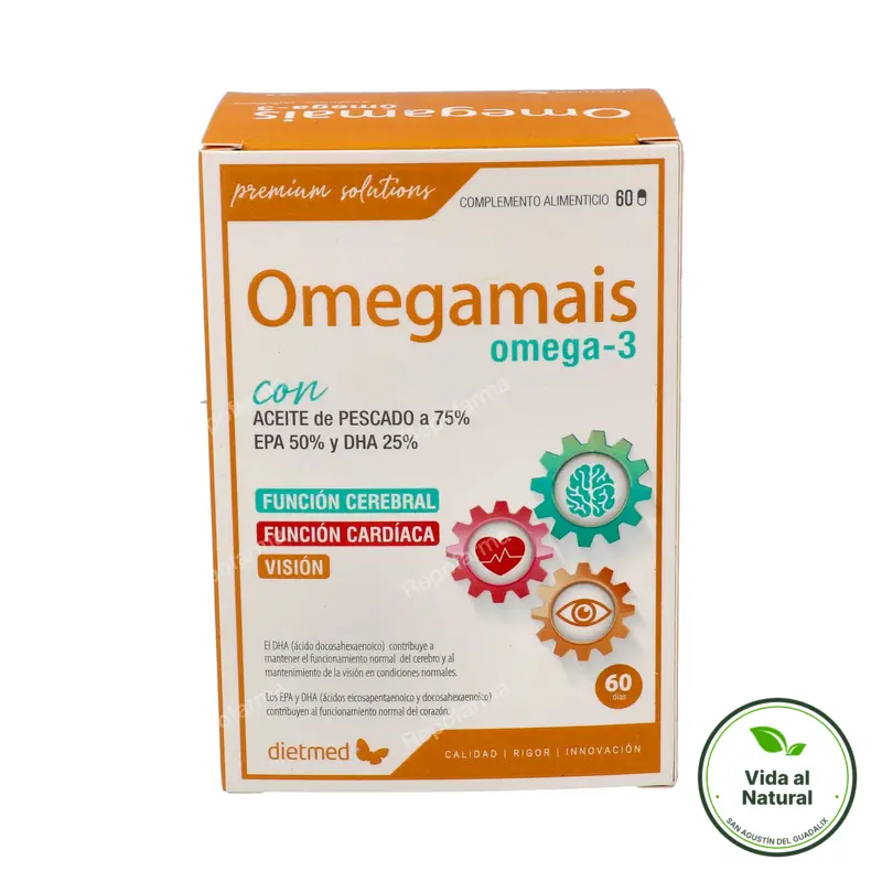 Omegamais omega 3 60 perlas, Dietmed