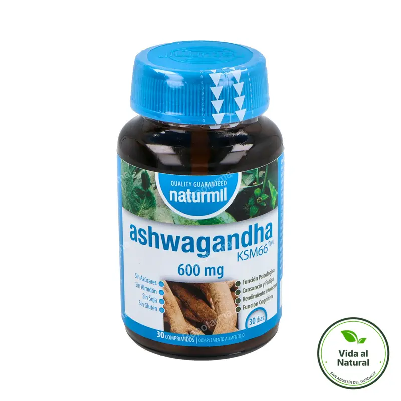 Ashwagandha 600 mg dietmed 30 comprimidos, Naturmil