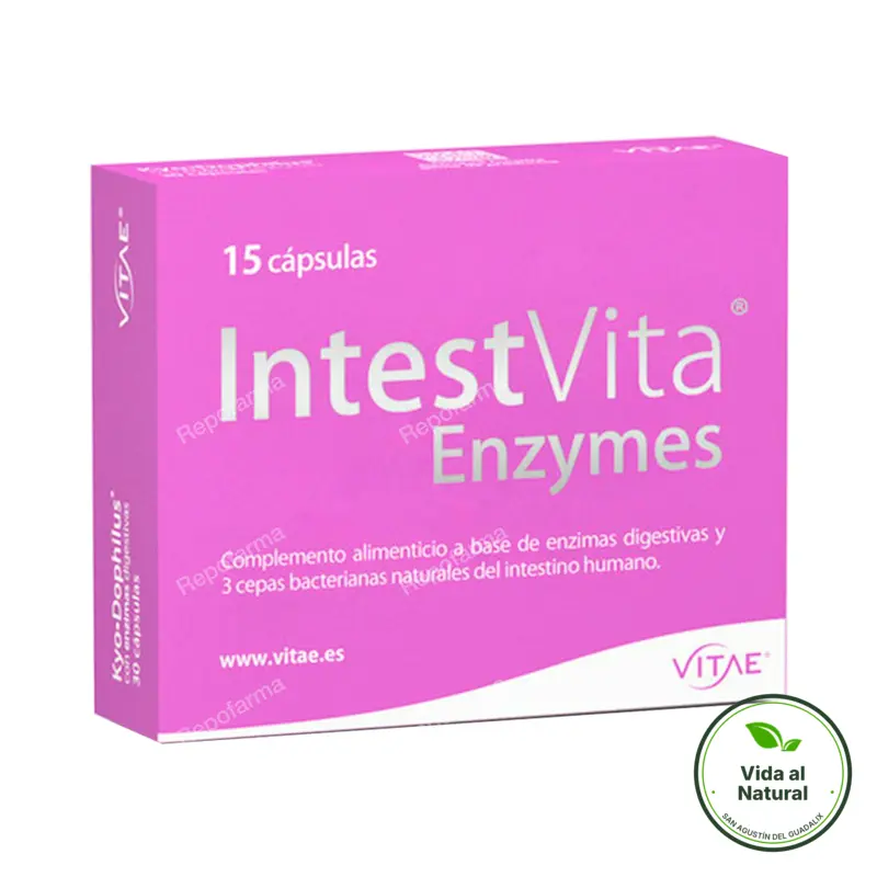 Intestvita enzymes 30 cápsulas, Vitae