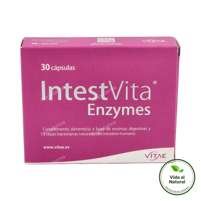 Intestvita enzymes 30 cápsulas, Vitae