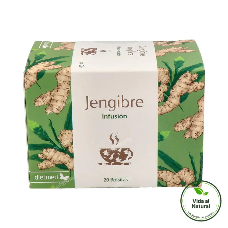 Infusión de jengibre 20 sobres, Dietmed