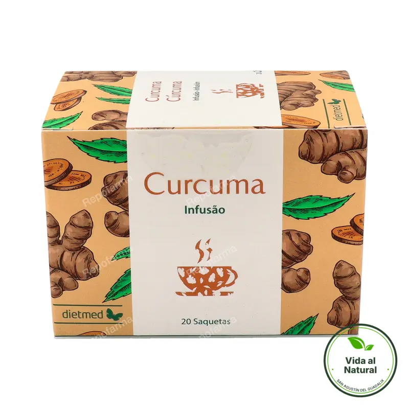 Infusión de cúrcuma 20 sobres, Dietmed