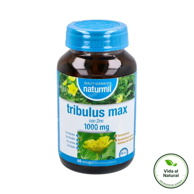 Tribulus max 60 cápsulas, Naturmil