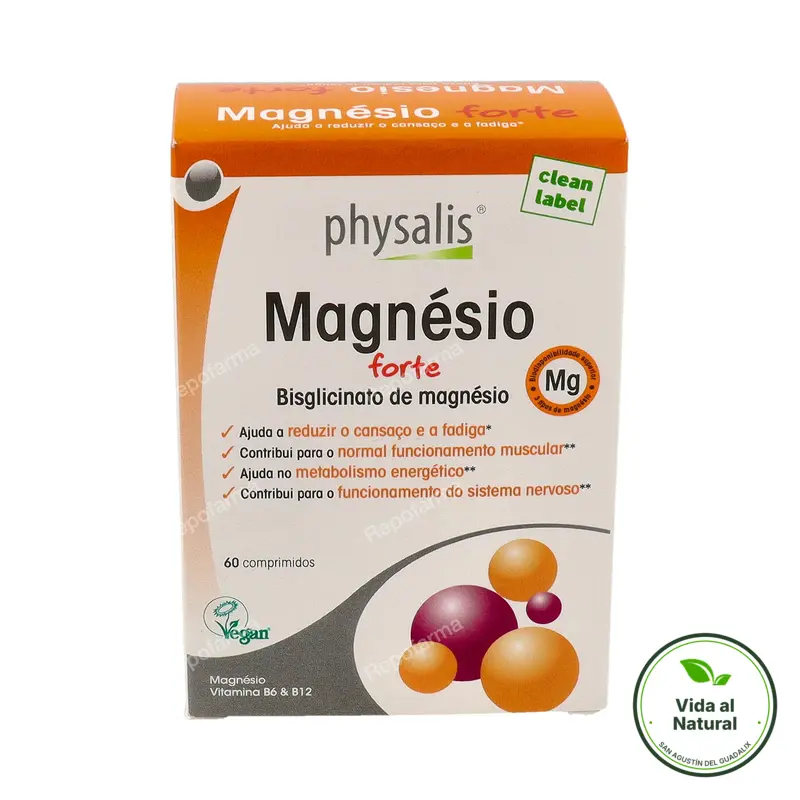 Magnesio forte 60 comprimidos, Physalis