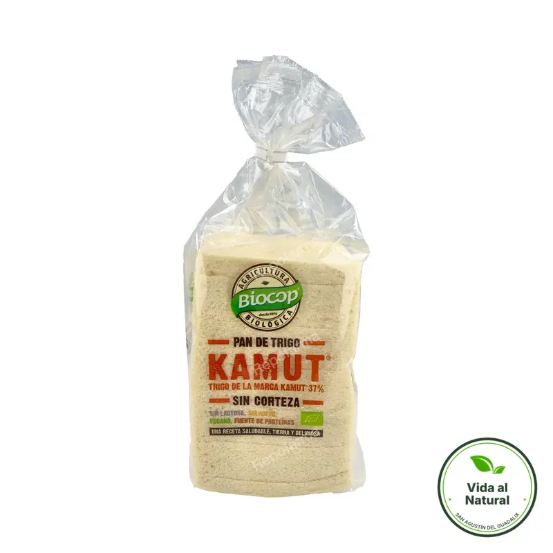 Pan molde kamut sin corteza 300 g, Biocop